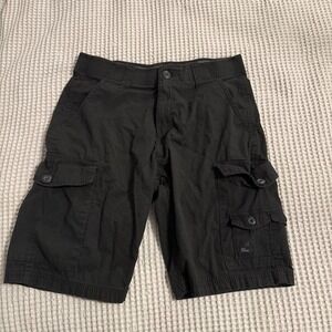 Modern Culture Black Cargo Shorts